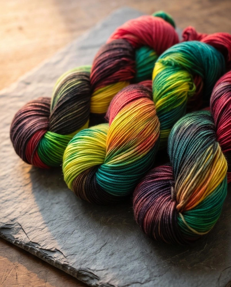 Ručně barvené merino - ARAKANGA