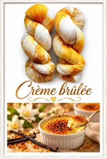 Ručně barvené merino - CRÈME BRÛLÉE