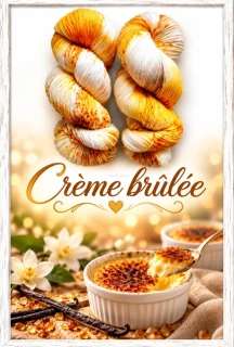 Ručně barvené merino - CRÈME BRÛLÉE